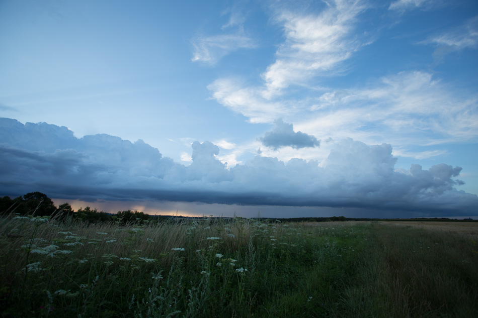 Orage sur la Beauce