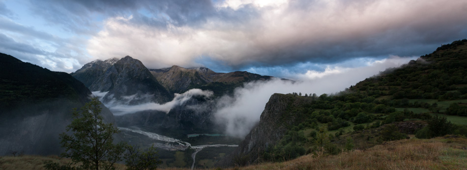 Matin Brumeux sur l'Oisans