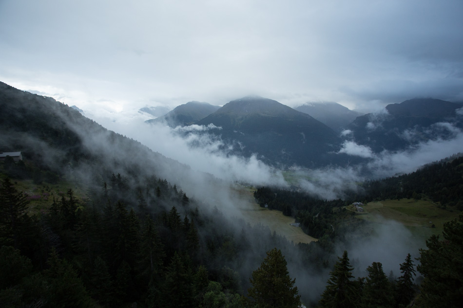 Brouillard en Maurienne