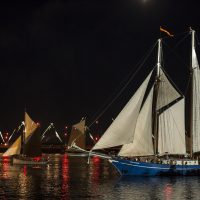 Le Stortemeik sous les artifice de la parade nocturne